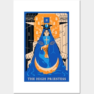 The High Priestess Posters and Art